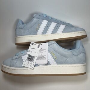 adidas Campus Sneakers Light Blue and White